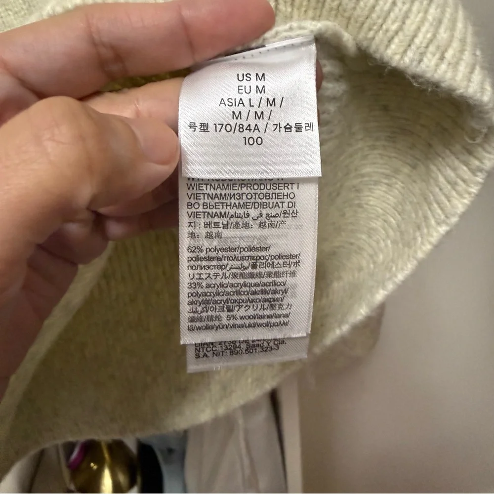 Calvin Klein mock neck cozy chunky sweater - Picture 2 of 7